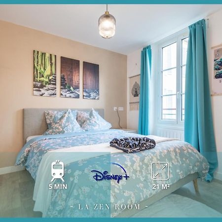 Sweethost - La Zen Room - Studio Proche Gare & Disneyland Lagny Eksteriør bilde
